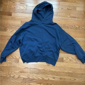 aerie Navy Blue  Hoodie Sweatshirt